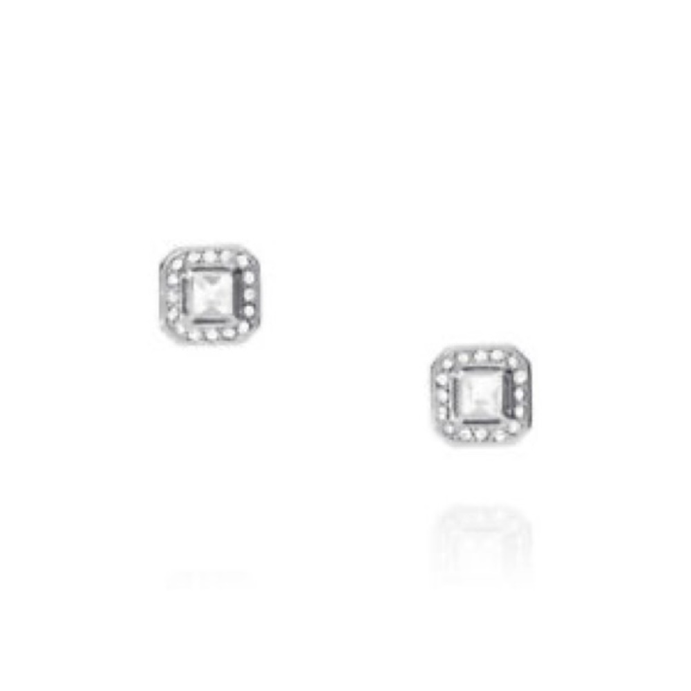 Chloe + Isabel Crystal Square Stud Earrings